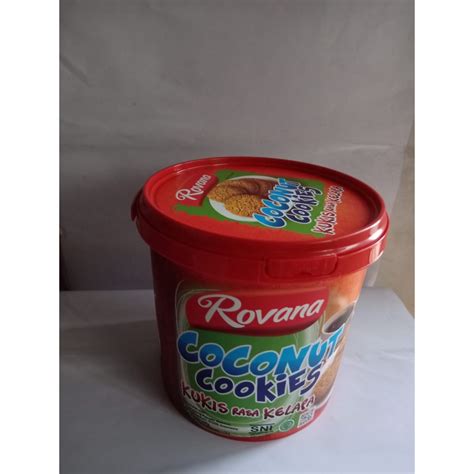Jual Rovana Kukis Rasa Kelapa Coconut Cookies 350gr Shopee Indonesia