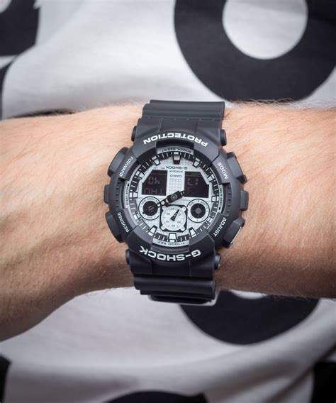 Casio GA 100BW 1AER Zegarek G SHOCK Zegarownia Pl