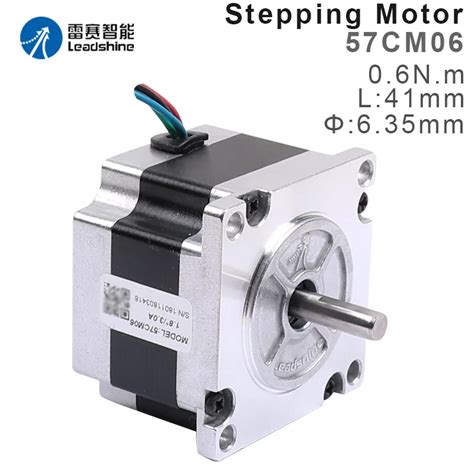 57CM06 Leadshine NEMA 23 Stepper Motor With 0 6N M 85 Oz In Holding