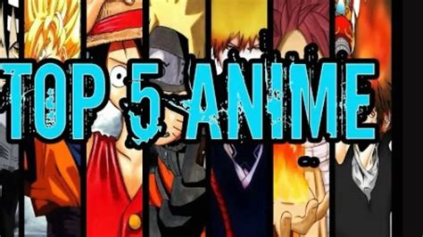 Top 5 Anime افضل 5 انميات Youtube