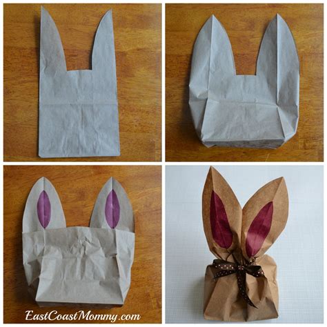 Easter Bunny Paper Bag Treat Bags