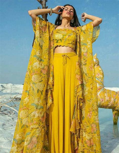 Outfits For Haldi Ceremony Function Dresses Mehendi Off