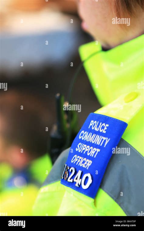 Pcso Police Community Support Officer High Resolution Stock Photography