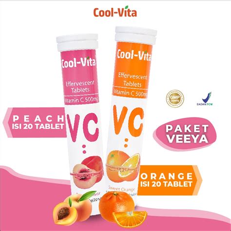 Jual Coolvita Vitamin C Mg Zinc Effervescent Isi Tablet