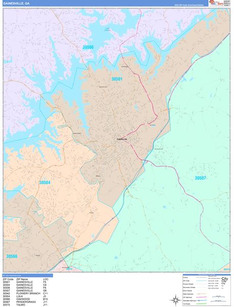 Gainesville Ga Zip Code Map - Osiris New Dawn Map