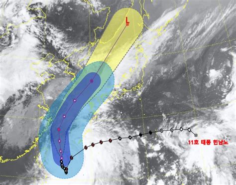 날씨 ‘그놈이 온다 태풍 힌남노 제주 순간풍속 70kmh ‘강풍동반 폭우 Bnt뉴스