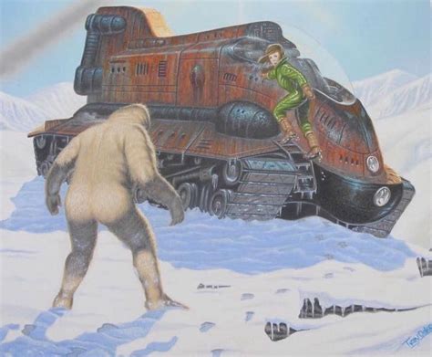 Original Yeti Cover Painting