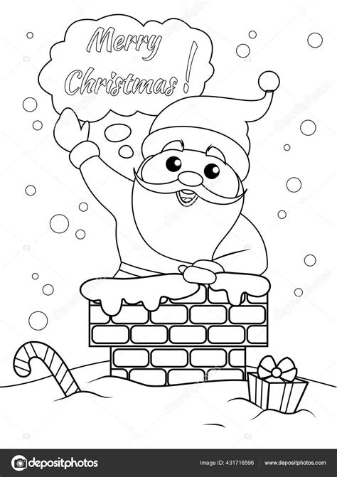 Santa Stuck In Chimney Drawing Tranetbiologiaufrjbr