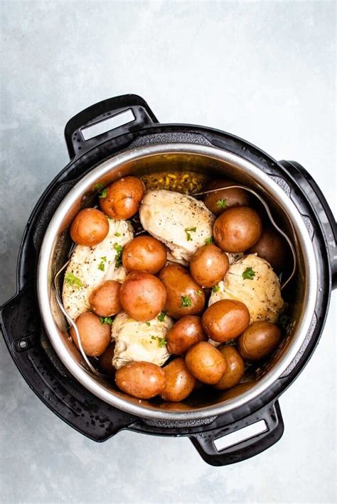 Lemon Garlic Instant Pot Chicken And Potatoes Artofit