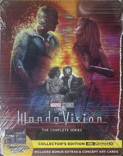 Wandavision The Complete Series [new 4k Uhd Blu Ray] Steelbook Ebay