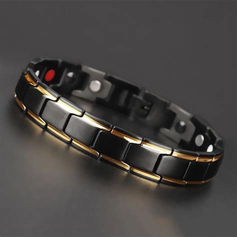 Buy Bracelets Jewelry Anti Fatigue Bio Magnetic Men Health Energy