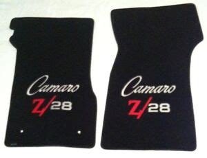 Lloyd Mats Camaro Z28 Two Tone Velourtex Front Floor Mats 1968 1969