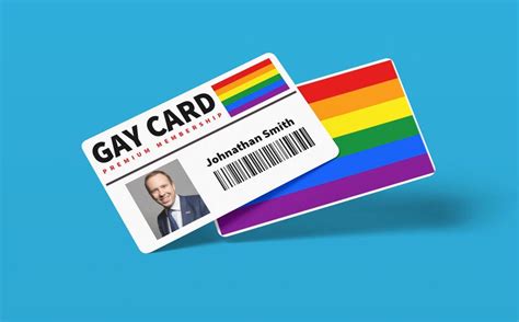Personalised Gay Card Premium Membership Joke Meme Funny Gift Gift