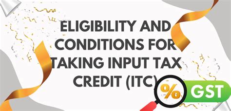 How To Reduce Gst By Making Use Of Input Tax Credit Itc Mygstzone