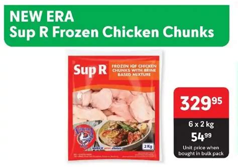 New Era Sup R Frozen Chicken Chunks Offer At Makro