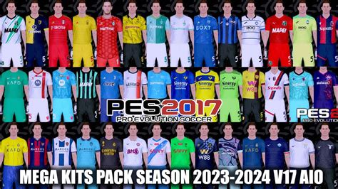 Pes Mega Kits Pack Season V Aio Youtube