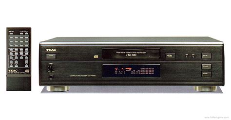 Teac Cd P4000 Compact Disc Player Manual Hifi Engine