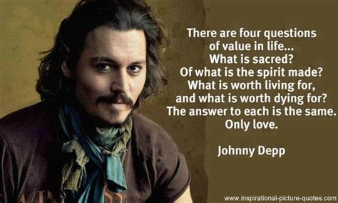 Johnny Depp Inspirational Quotes Quotesgram