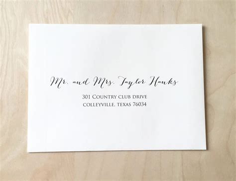 Printable Address Labels For Wedding Invitations