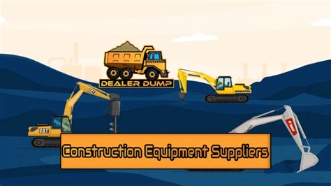 All You Need To Know About Construction Equipment Suppliers