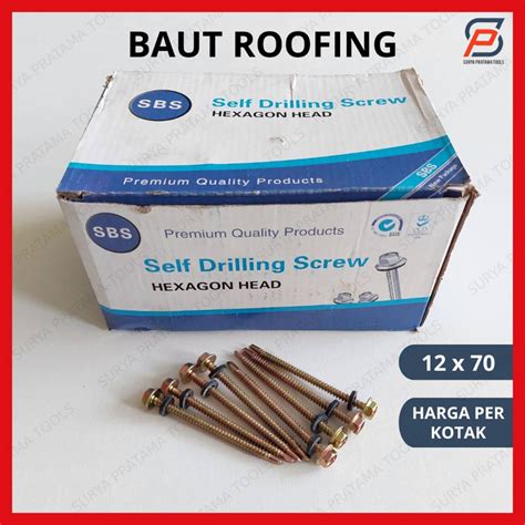 Jual Pcs Baut Rangka Baja Ringan X Per Kotak Skrup Roofing