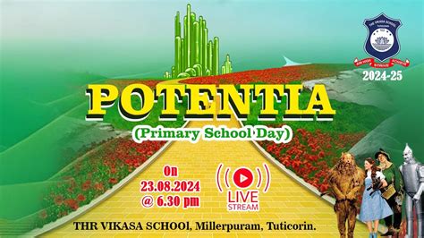 Potentia 2024 TheVikasaTuticorin YouTube