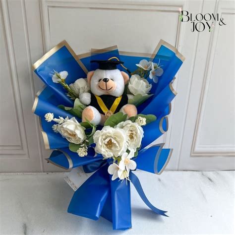 Jual Bloomingyourdays Buket Bunga Wisuda Buket Boneka Wisuda Premium