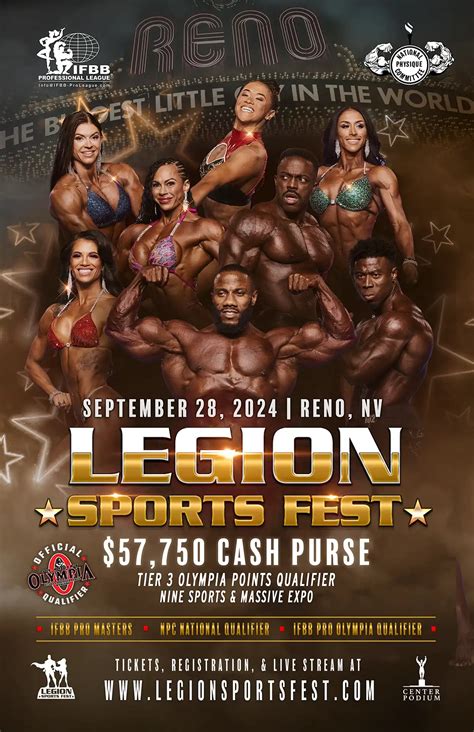 Npc Ifbb Pro Legion Sports Fest Npc Usa Nevada