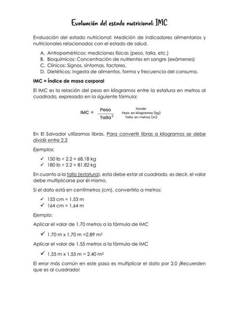 Evaluación del estado nutricional Melissa Rodríguez uDocz