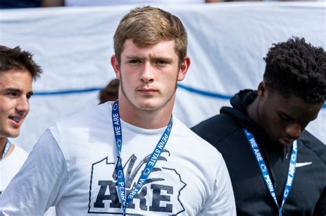 Penn State 2020 Recruiting Class Profile Tyler Elsdon Is A Tackling Machine Who Sets A Tough