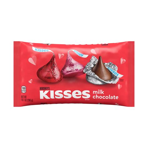 Hersheys Kisses Milk Chocolate Valentines Candy Shop Candy At H E B