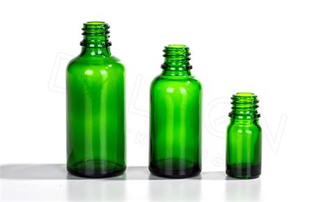 Consol Glass Green Homeopathic Bottles Dalgen Packaging