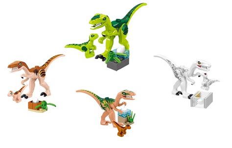 Jurassic World Dinozaur Raptory Karta Lego 8 Szt 8119556250