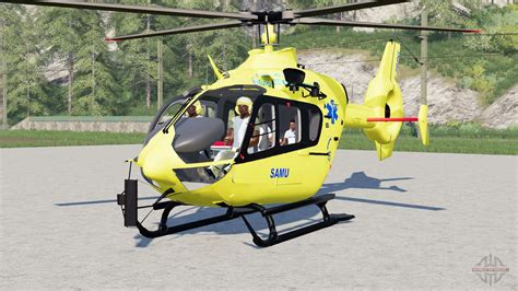 Eurocopter EC145 SAMU Para Farming Simulator 2017