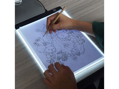 Hombuy Led A Planche Dessin Usb Tablette Lumineuse Copier Peinture