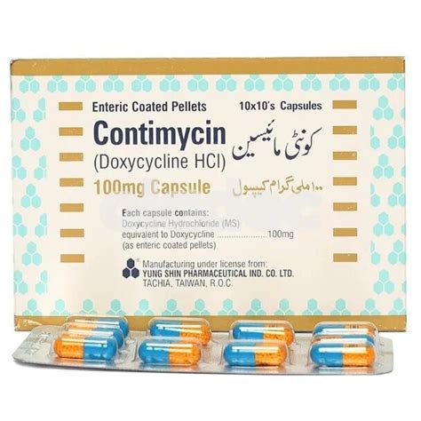 Contimycin Capsule 100mg Uses Side Effects Price In Pakistan