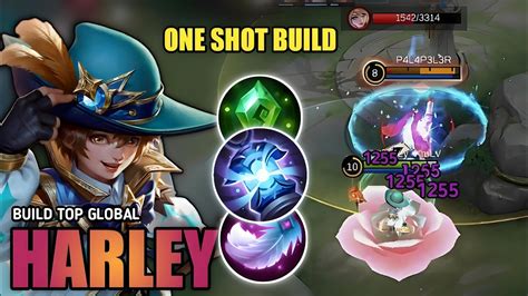 STRONGEST HARLEY ONE SHOT LIFESTEAL BUILD BEST HERO FOR SOLO RANGKED