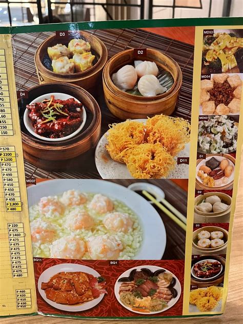 Menu At Luk Foo Cantonese Kitchen 樂富 Restaurant Makati 1227 Hv Dela Costa