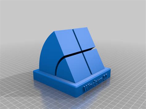 Free 3D file Windows 11 Plaque・3D printable model to download・Cults