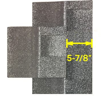 Iko Shingle Dimensions Chart To Compare Asphalt Shingle Sizes Iko