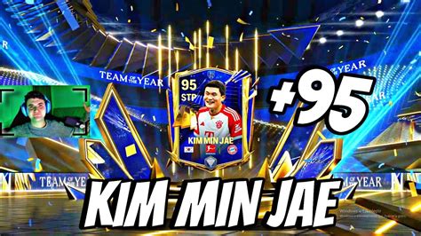 95 TOTY KIM MIN JAE ÇIKTI FC MOBİLE 24 PAKET AÇILIMI YouTube