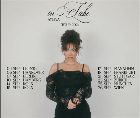 Ayliva Konzert Tour Tickets Alter Vermogen