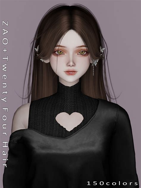 Preview ZAO Twenty Four Hair By ZAO From Patreon Kemono