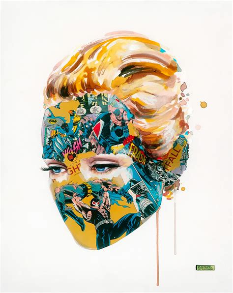 Comic Book Portraits By Sandra Chevrier Daily Design Inspiration For