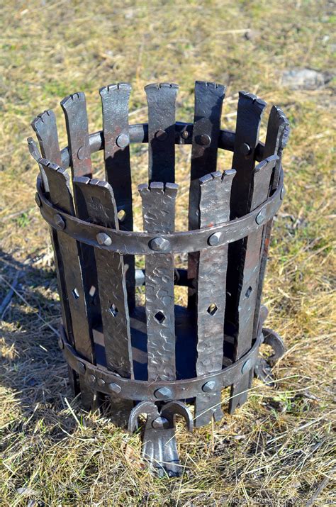 Кованая костровая чаша(бочка) в интернет-магазине Ярмарка Мастеров по ...