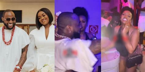 Davido Captured Having A Good Time With Wife And Their Twins As They