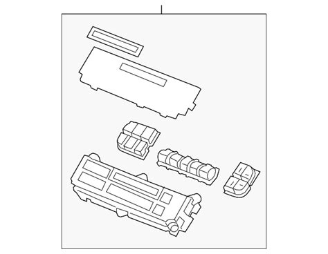 2008 2010 Honda Odyssey Control Assembly Auto Air Conditioner 79600 Shj A42 Oem Parts Online