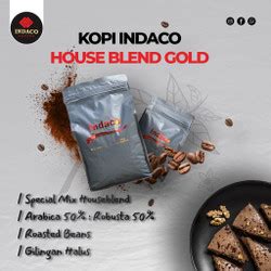 Promo Kopi Special Gold Espresso House Blend Coffee Beans Coffe