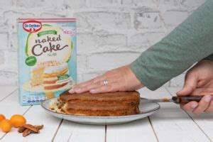 Naked Cake Von Dr Oetker Mit Cake Topper Smillas Wohngef Hl