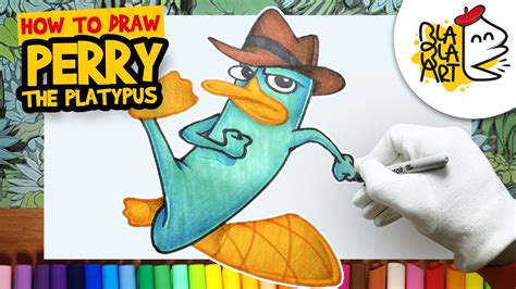 How To Draw Perry The Platypus From Phineas And Ferb How To Draw